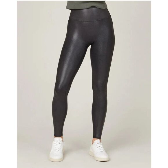 Spanx Faux Leather Leggings - Picture 1 of 6